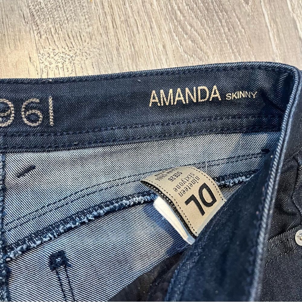 DL1961 Amanda Skinny Jeans in Geneva 4 Way Stretch 360° Comfort Size 26 - Picture 7 of 9